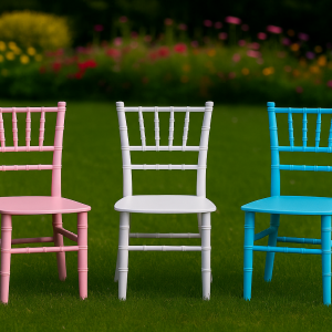Children’s Tiffany Chair - Pink, White or Blue