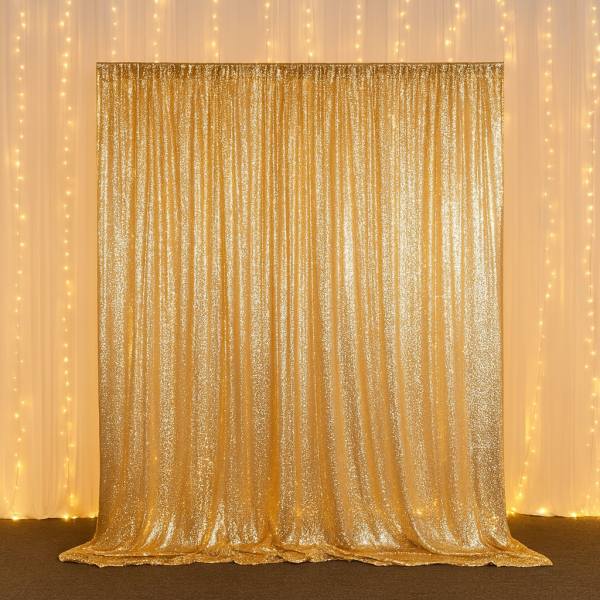 Backdrops - Sequin 2.5 x 3m - Various colours - Image 2