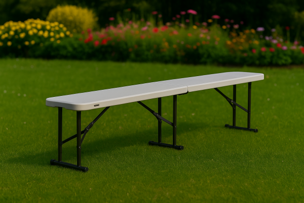 1 x Folding Lifetime Bench - 6ft