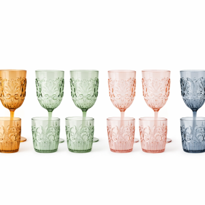 Acrylic Wine & Tumbler 6 packs - Assorted colours