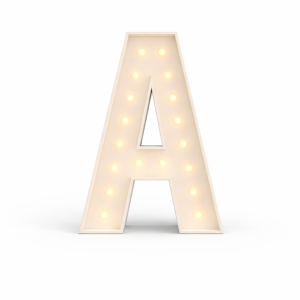 *HUGE 1.2m Light Up - LETTERS