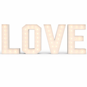 1.2m HUGE Light Up - LOVE