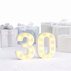 *Tabletop light up - NUMBERS