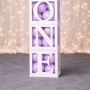 *Balloon Blocks Wooden - LETTERS