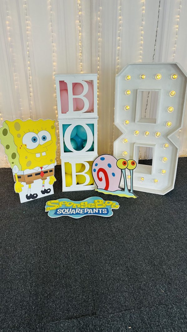 SPONGEBOB Corflute Cutouts - 3pc  BUNDLE - Image 3