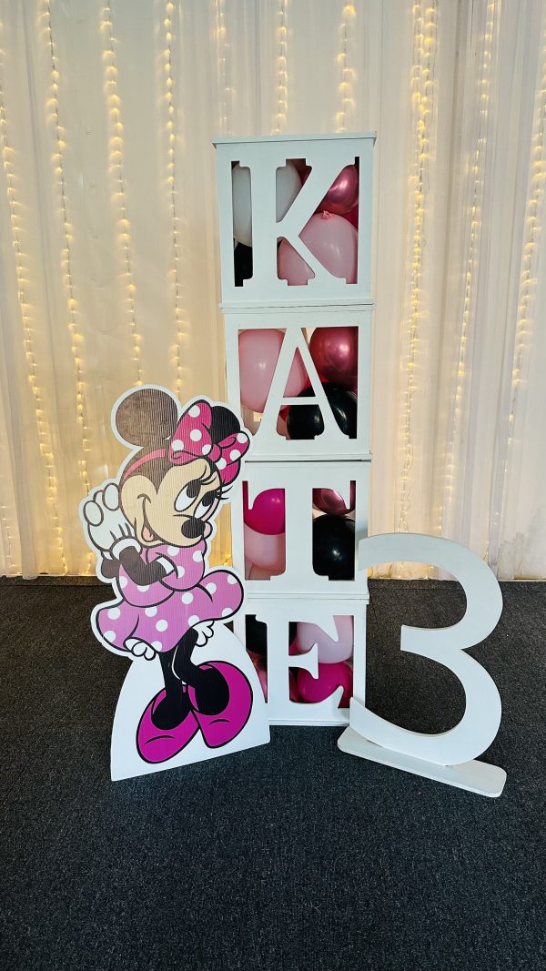 MINNIE MOUSE PINK Corflute Cutout - Image 4