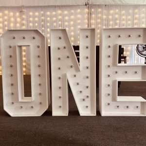 1.2m HUGE Light Up LETTERS from $45 -  All Variations