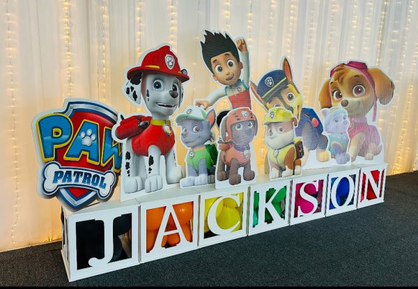 PAW PATROL Corflute Cutouts - 9pc BUNDLE