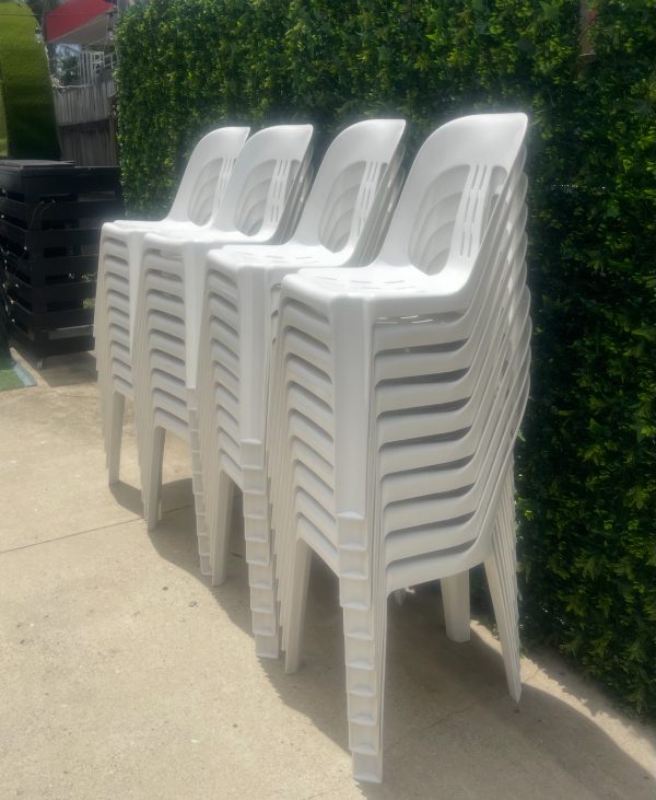 Adults Plastic Chair - White or Cream