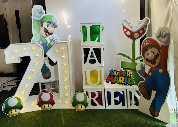 SUPER MARIO Corflute Cutouts BUNDLE