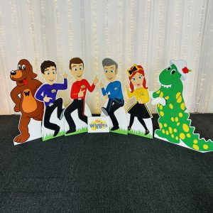 THE WIGGLES Corflute Cutouts - 7pc BUNDLE