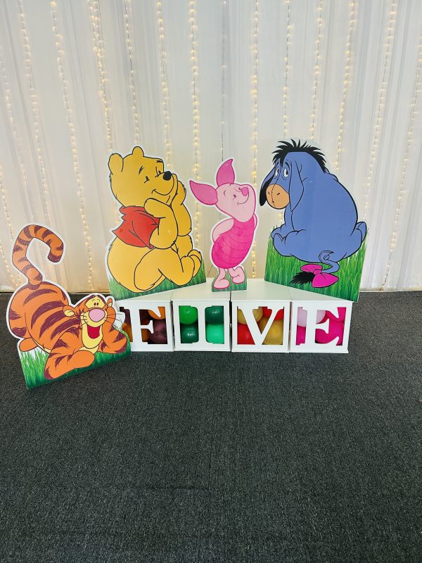 WINNIE THE POOH Corflute Cutouts - 4pc BUNDLE - Image 4