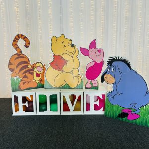 WINNIE THE POOH Corflute Cutouts - 4pc BUNDLE