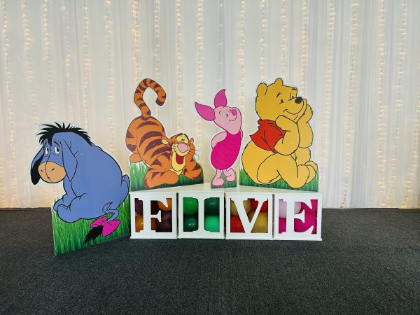 WINNIE THE POOH Corflute Cutouts - 4pc BUNDLE - Image 5