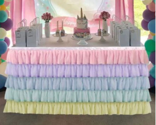 Table Skirts - Various Colours