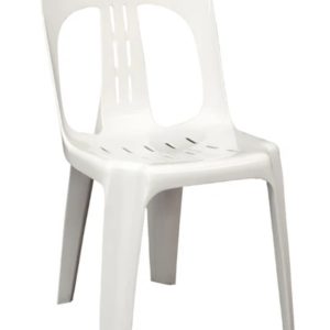 *Chairs - Plastic Quality White