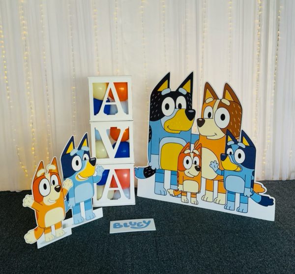 BLUEY Corflute Cutouts - 4pc BUNDLE - Image 3