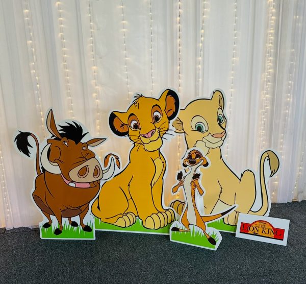 Lion king light up three Brisbane hire pick up diy collect Virginia