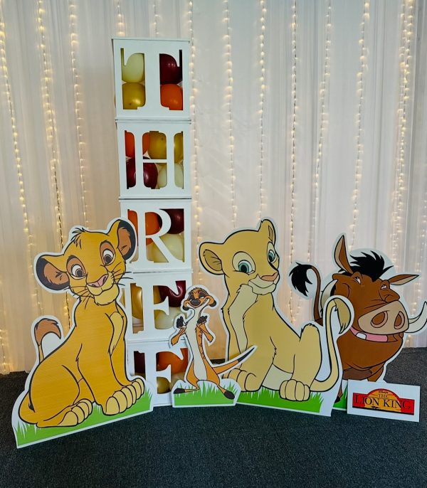 50cm Large Balloon filled Wooden Blocks - All Variations - Image 22