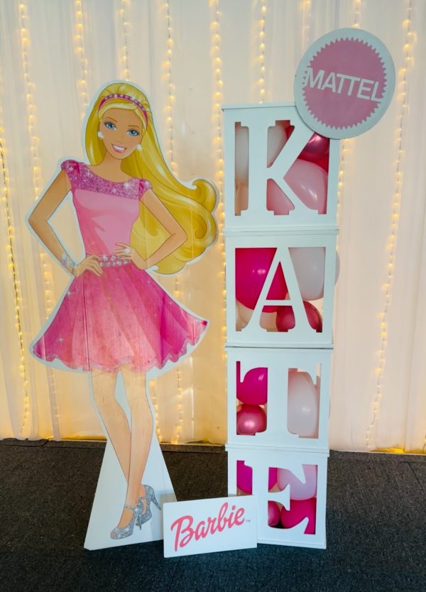 BARBIE Corflute Cutout 3pc Bundle