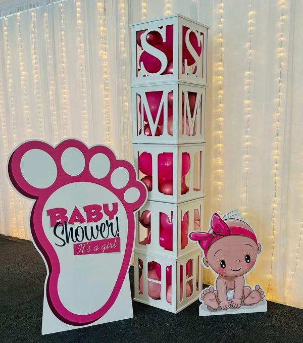 Baby Shower Block & Cutout Bundle - Girl - Image 3