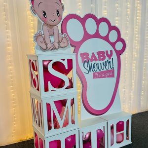 Baby Shower Block & Cutout Bundle - Girl