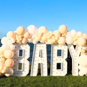 Baby giant letters Brisbane