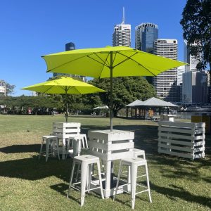 Bar Table 4 Seater WHITE - Various Bundles