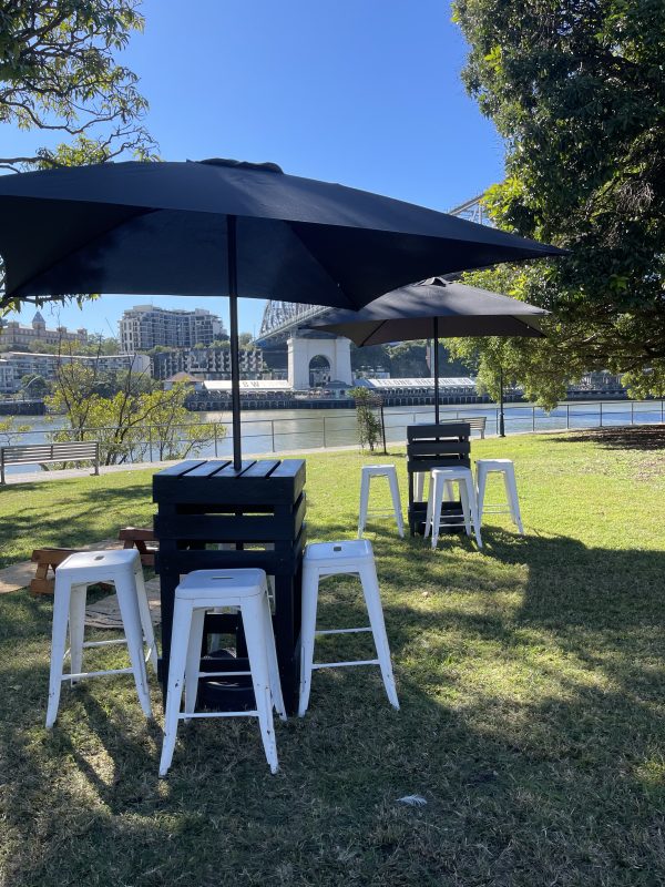 Bar Table 4 Seater BLACK - Various Bundles - Image 2