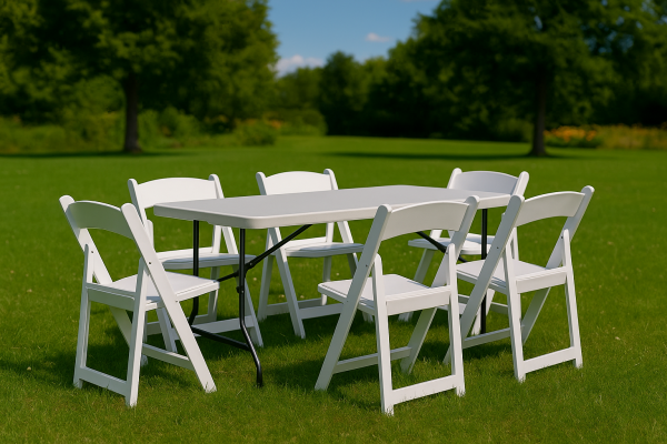 Americana chairs & Table BASIC BUNDLE for 6ppl