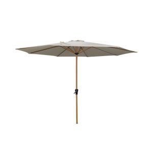 Umbrella & Base - Round 3m natural
