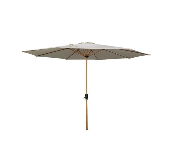 Umbrella & Base - Round 3m natural