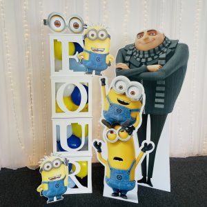 MINIONS Corflute Cutouts - 5pc BUNDLE