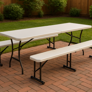 Benches & Table CLASSIC BUNDLE for 8ppl
