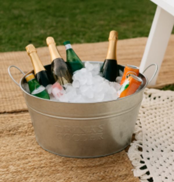 Galvanised Ice Tub