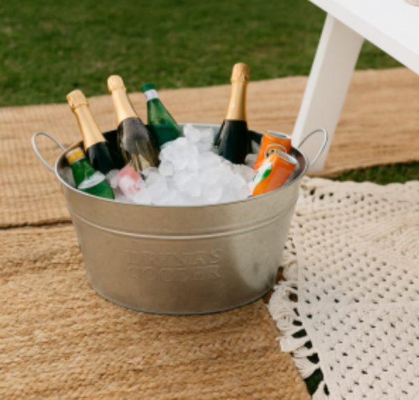 Galvanised Ice Tub - Image 4