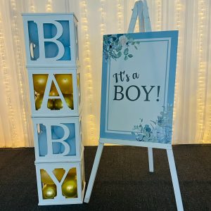 Baby Shower Display – Boy