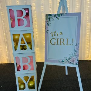 Baby Shower Display - Girl