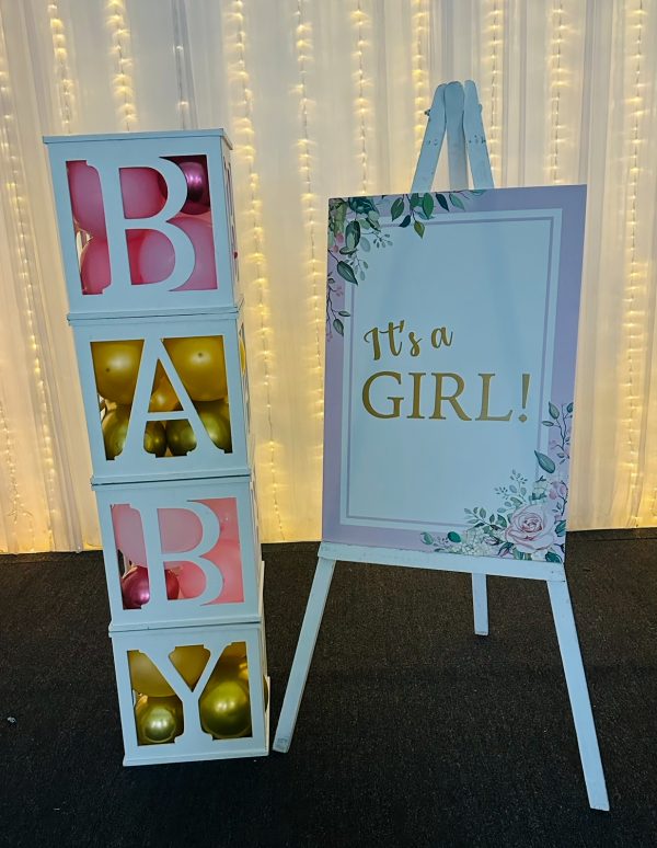 Baby Shower Display - Girl