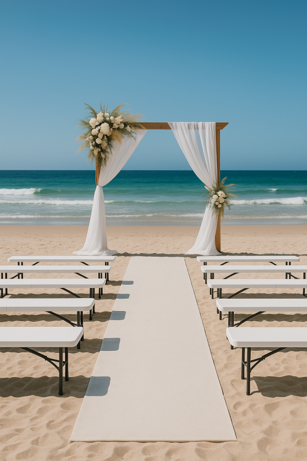 1 x Cover for Lifetime Bench - Rustic or White - Image 6
