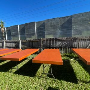 1 x Cover for Lifetime 6ft Table - Rustic or White