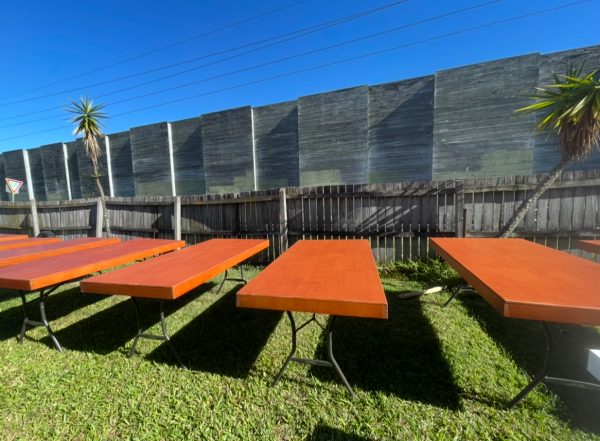 1 x Cover for Lifetime 6ft Table - Rustic or White