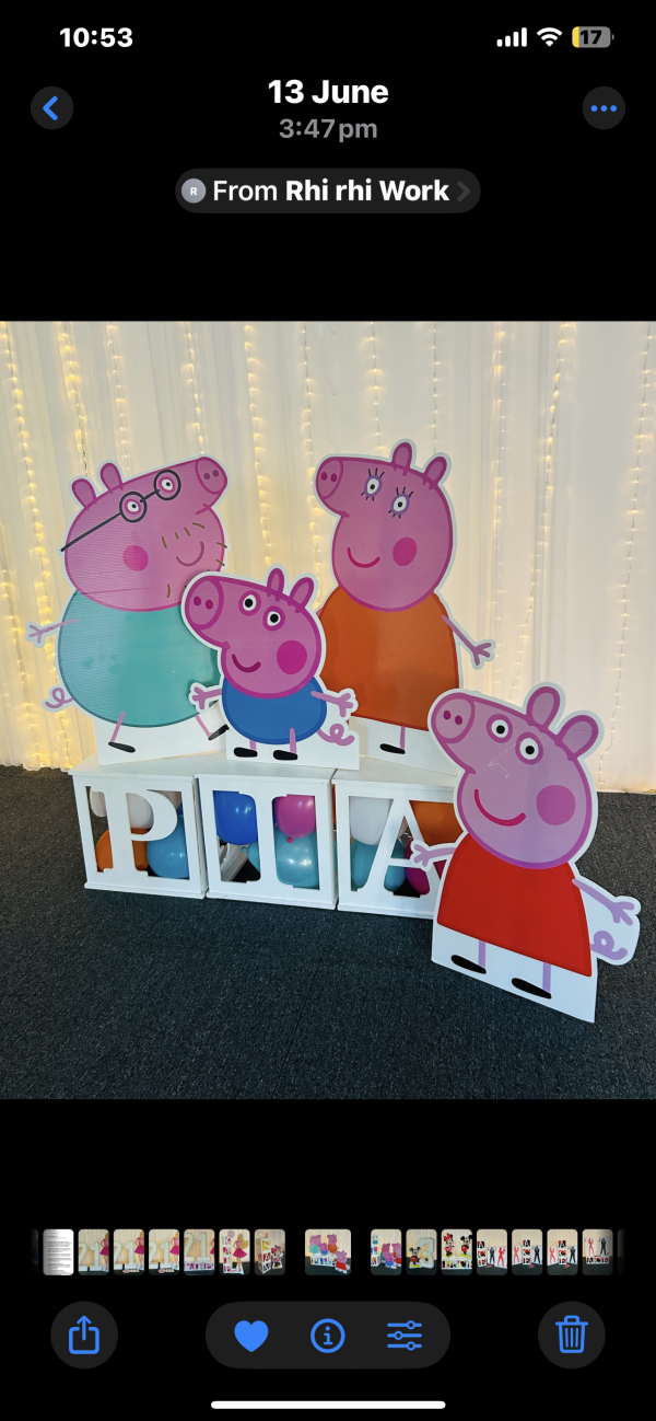 Peppa Pig cutout bundle