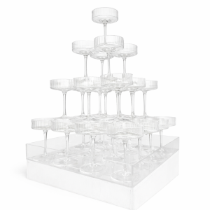 Champagne Tower with Tray