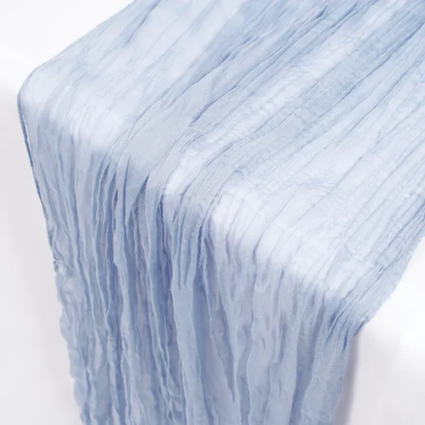 2m / 4m Table Runner Cheesecloth - All Colours - Image 12