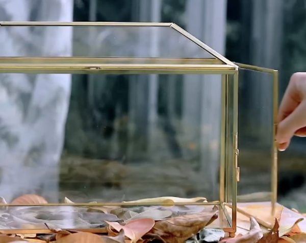 Wishing Well 32cm - Gold Geo - Image 6