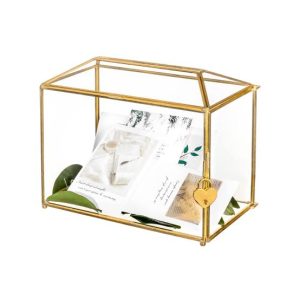 Wishing Well 32cm - Gold Geo
