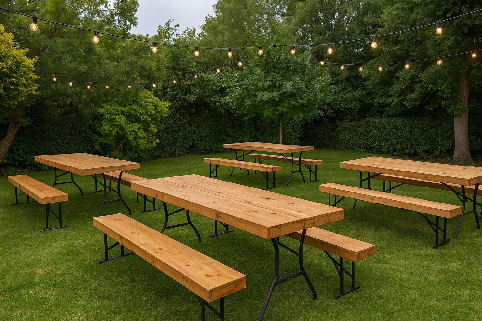 *Benches & Table - Deluxe Bundle