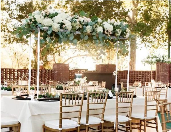 Table Bridge - Add your own flowers