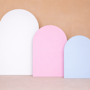 3 x Arch Backdrops - 3 Colour choices